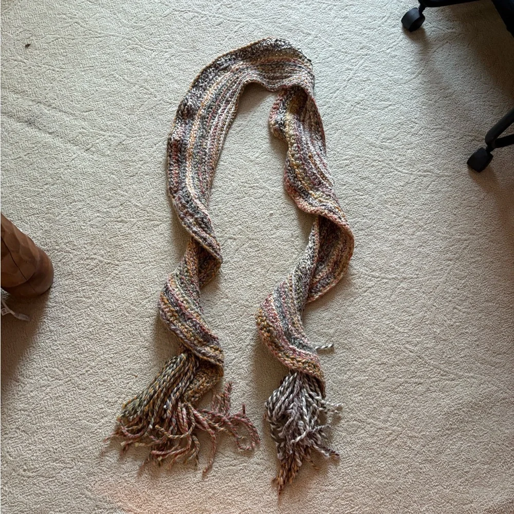 Multicolor handmade crochet Scarf